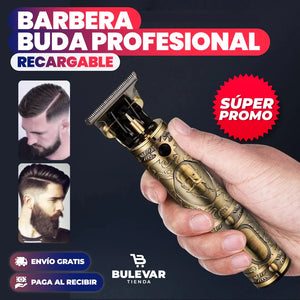 MÁQUINA BARBERA BUDA TRIMMER® PROFESIONAL RECARGABLE