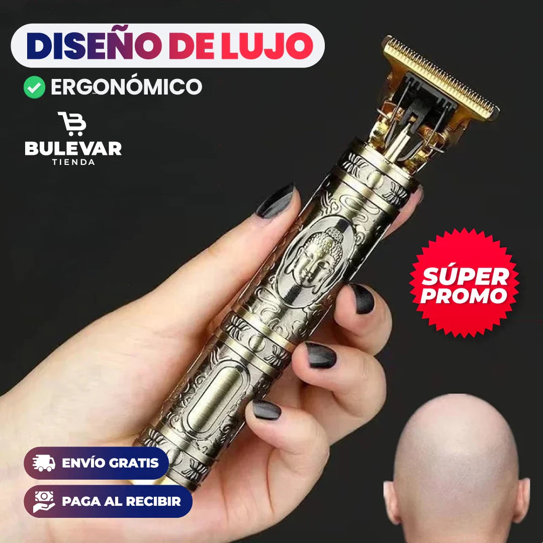 MÁQUINA BARBERA BUDA TRIMMER® PROFESIONAL RECARGABLE